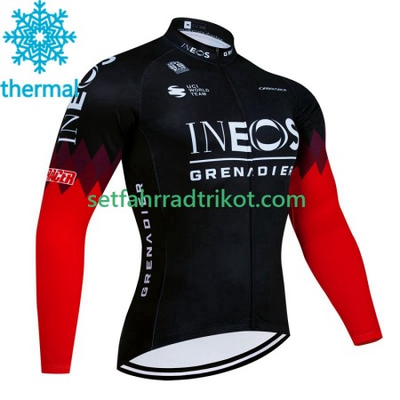 Ineos Grenadier Radtrikot Winter Thermal Fleece 2023 N002